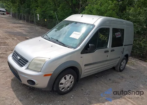 2010 Ford Transit Connect Xlt из США, поврежденный, VIN NM0KS9BN3AT013533